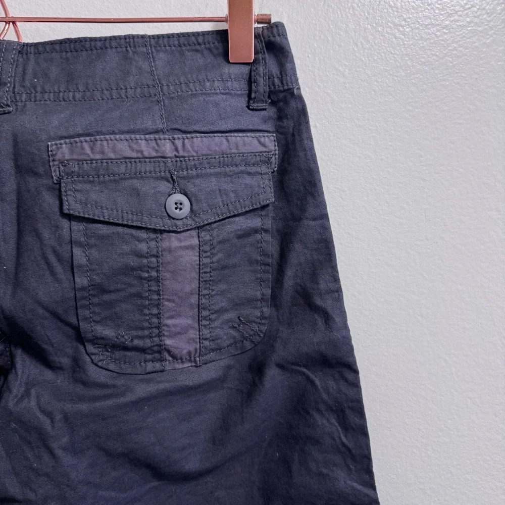 NWT Prana Kelly Capri Cargo Dark Blue Size 4 - Picture 12 of 15